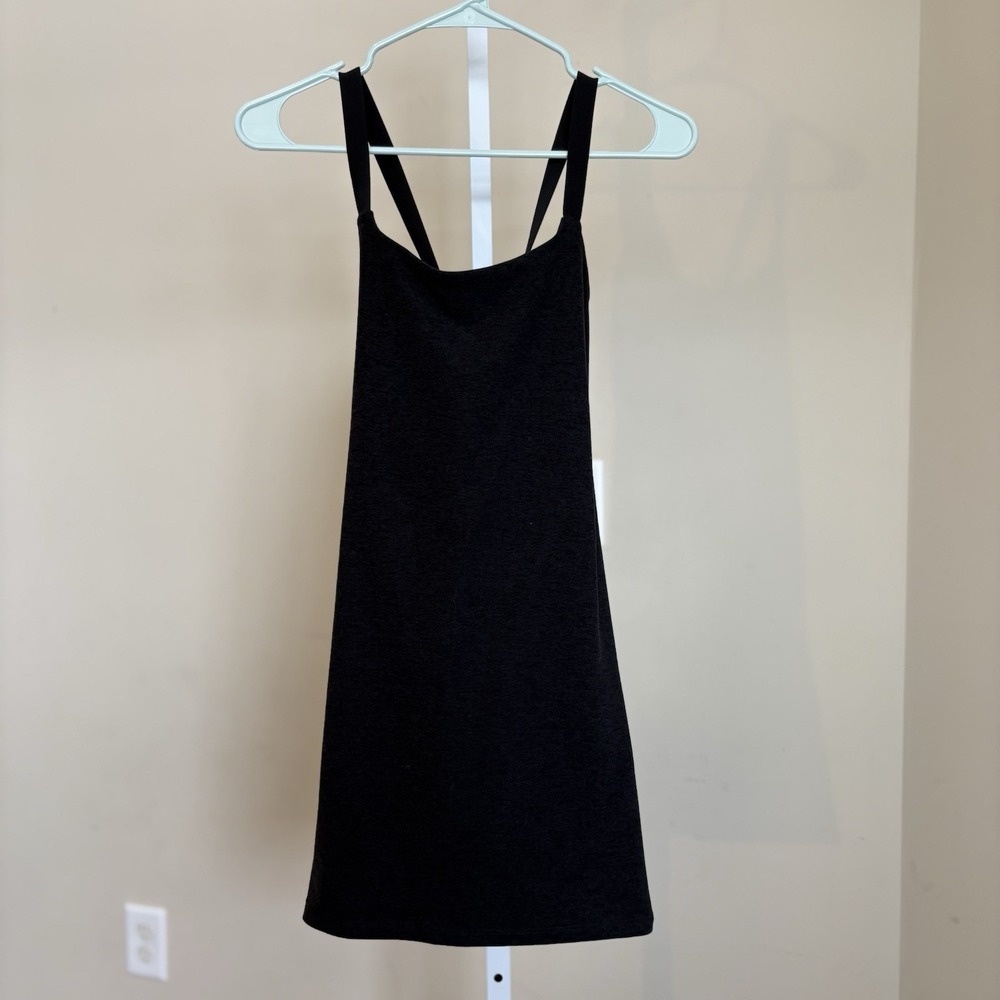 Beyond Yoga Black Mini Dress